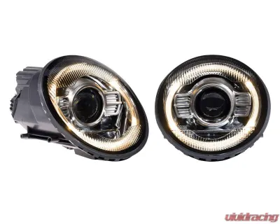 Morimoto XB LED Headlights Classic White Set Porsche 993 1995-1998 - LF993C