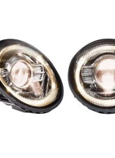 Morimoto XB LED Headlights Classic White Set Porsche 993 1995-1998                                     - LF993C - Image 4
