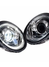Morimoto XB LED Headlights Modern White Set Porsche 993 1995-1998                                     - LF993M - Image 9