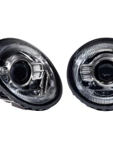 Morimoto XB LED Headlights Modern White Set Porsche 993 1995-1998                                     - LF993M - Image 2