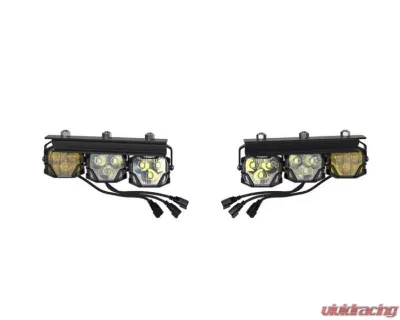 Morimoto 4Banger Triple Fog Kit (brackets only) Ford Bronco 2021+ - BAF069