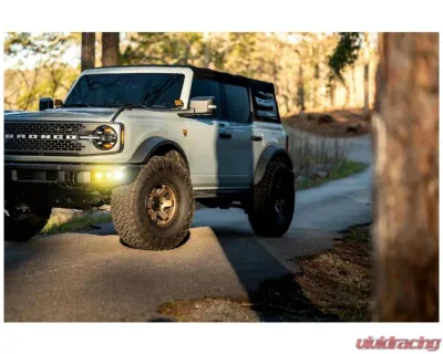 Morimoto 4Banger Triple Fog Kit (brackets only) Ford Bronco 2021+ - BAF069