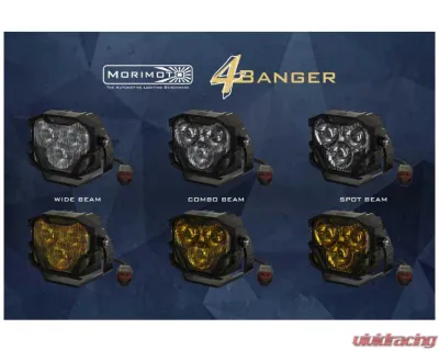 Morimoto 4Banger Triple Fog Kit (brackets only) Ford Bronco 2021+ - BAF069