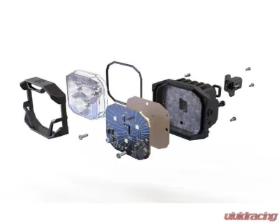 Morimoto 4Banger Triple Fog Kit (brackets only) Ford Bronco 2021+ - BAF069