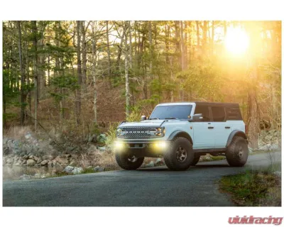 Morimoto 4Banger Triple Fog Kit (brackets only) Ford Bronco 2021+ - BAF069