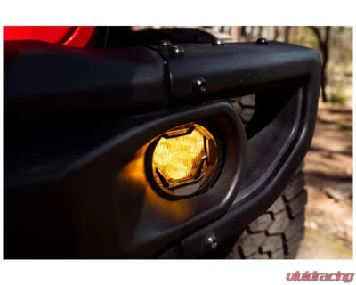 Morimoto 4Banger LED Fog Lights (White ) Jeep Gladiator | Wrangler 2018+ - BAF078W