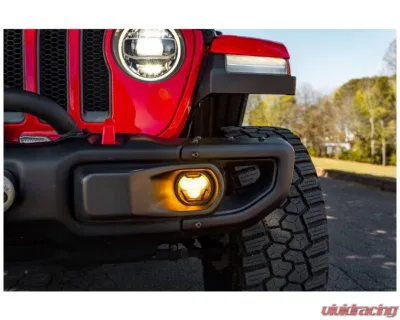 Morimoto 4Banger LED Fog Lights (White ) Jeep Gladiator | Wrangler 2018+ - BAF078W