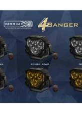 Morimoto 4Banger LED Fog Lights (White ) Jeep Gladiator | Wrangler 2018+                                     - BAF078W - Image 14