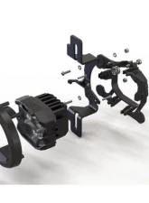 Morimoto 4Banger LED Fog Lights (White ) Jeep Gladiator | Wrangler 2018+                                     - BAF078W - Image 3