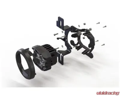 Morimoto 4Banger LED Fog Lights (White ) Jeep Gladiator | Wrangler 2018+ - BAF078W