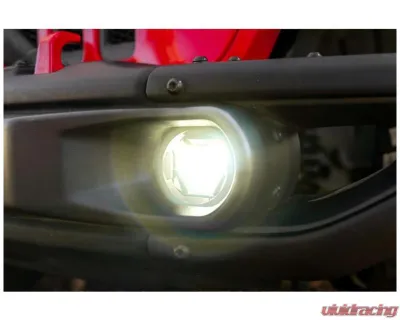 Morimoto 4Banger LED Fog Lights (White ) Jeep Gladiator | Wrangler 2018+ - BAF078W