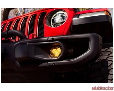 Morimoto 4Banger LED Fog Lights (White ) Jeep Gladiator | Wrangler 2018+ - BAF078W