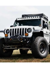 Morimoto 4Banger Light Bar System Jeep Wrangler JL | JT 2018+                                     - BAF081-4BKIT-NCS-W - Image 2