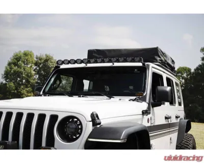 Morimoto 4Banger Light Bar System Jeep Wrangler JL | JT 2018+ - BAF081-4BKIT-NCS-W