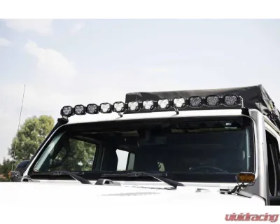 Morimoto 4Banger Light Bar System Jeep Wrangler JL | JT 2018+ - BAF081-4BKIT-NCS-W