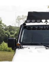 Morimoto 4Banger Light Bar System Jeep Wrangler JL | JT 2018+                                     - BAF081-4BKIT-NCS-W - Image 9