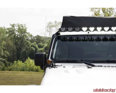 Morimoto 4Banger Light Bar System Jeep Wrangler JL | JT 2018+ - BAF081-4BKIT-NCS-W