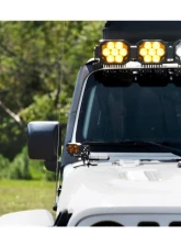 Morimoto Light Bar Windshield Mounts Jeep Wrangler JL | JT 2018+                                     - BAF081 - Image 2