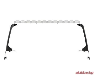Morimoto Light Bar Windshield Mounts Jeep Wrangler JL | JT 2018+ - BAF081