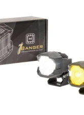 Morimoto 1Banger LED Pods HXB Flood Beam (White)                                     - BAF092 - Image 13