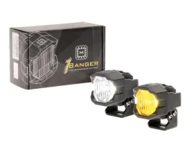 Morimoto 1Banger LED Pods: HXB Combo Beam (White)