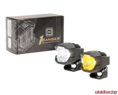 Morimoto 1Banger LED Pods: HXB Combo Beam (White) - BAF098