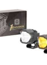 Morimoto 1Banger LED Pods HXB Wide Beam 1 (White)                                     - BAF100 - Image 12