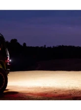 Morimoto 1Banger LED Pods HXB Wide Beam 1 (Yellow)                                     - BAF101 - Image 10