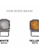 Morimoto 1Banger LED Pods HXB Wide Beam 1 (White)                                     - BAF100 - Image 3