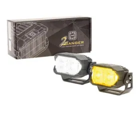 Morimoto 2Banger LED Pods NCS Flood Beam (White)