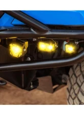 Morimoto 2Banger LED Pods NCS Flood Beam (Yellow)                                     - BAF103 - Image 8