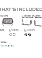 Morimoto 2Banger NCS LED Pods (Combo / Yellow / Set)                                     - BAF107Y - Image 4