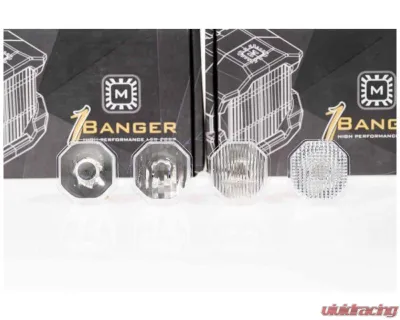 Morimoto 1Banger Replacement Lens (Yellow/Flood) - BAF215