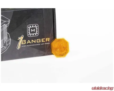 Morimoto 1Banger Replacement Lens (Yellow/Flood) - BAF215