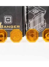 Morimoto 1Banger Replacement Lens (Yellow/Flood)                                     - BAF215 - Image 2