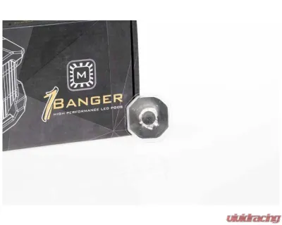 Morimoto 1Banger Replacement Lens (Yellow/Flood) - BAF215