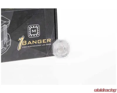 Morimoto 1Banger Replacement Lens (Yellow/Flood) - BAF215