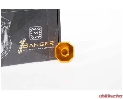 Morimoto 1Banger Replacement Lens (Yellow/Flood) - BAF215