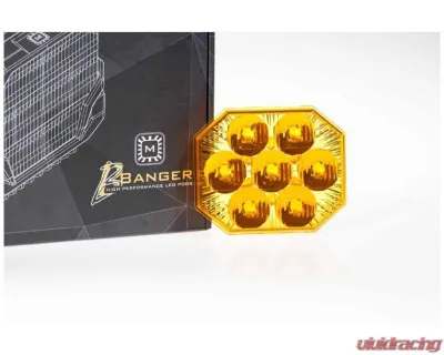 Morimoto BigBanger Replacement Lens (Yellow/Combo) - BAF227