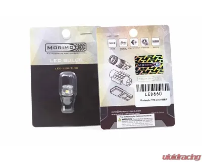 Morimoto T10/194 XB LED 3.0 Bulb (Amber) - LED660