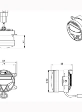 Morimoto Type-U XB LED Fog Light Set (White)                                     - LF060 - Image 8