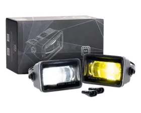 Morimoto XB Evo+ Fog Lights Type F2 White + Yellow Set Ford F-150 | F-250 | F-350 | F-450 Super Duty 2015-2022