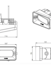 Morimoto Type-F2 XB LED Fog Light Set (White) Ford 2015-2022                                     - LF150 - Image 8