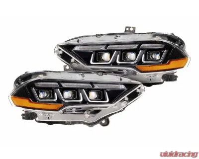Morimoto XB LED Gen II Headlights Ford Mustang 2018-2023 - LF2-414