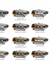 Morimoto XB LED Gen II Headlights Ford Mustang 2018-2023                                     - LF2-414 - Image 4