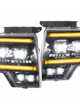 Morimoto XB EVO Headlights Black Housing LED Ford F-150 2015-2020                                     - LF2-506 - Image 13