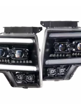 Morimoto XB EVO Headlights Black Housing LED Ford F-150 2015-2020                                     - LF2-506 - Image 2