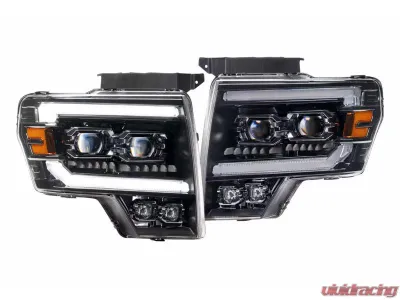Morimoto XB EVO Headlights Black Housing LED Ford F-150 2015-2020 - LF2-506