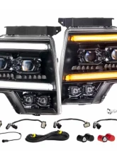 Morimoto XB EVO Headlights Black Housing LED Ford F-150 2015-2020                                     - LF2-506 - Image 4