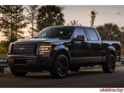 Morimoto XB EVO Headlights Black Housing LED Ford F-150 2015-2020 - LF2-506